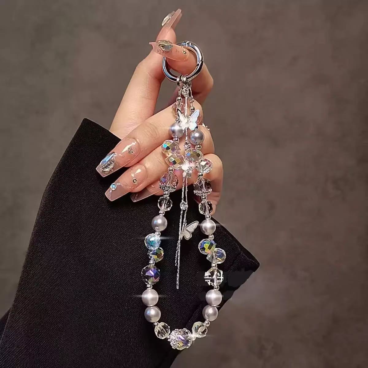 【NANA DIY】Crystal Keychain Lucky Bags-Open in Live